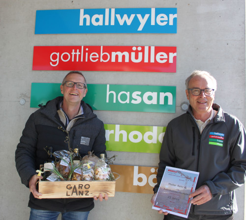 Wir gratulieren Reto Müller zu 25 Dienstjahren